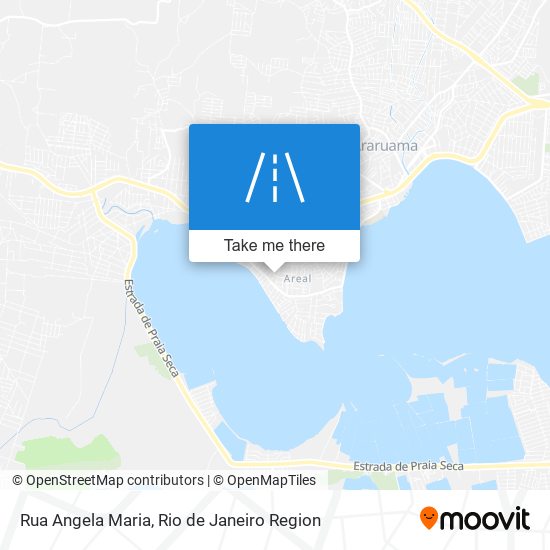 Rua Angela Maria map