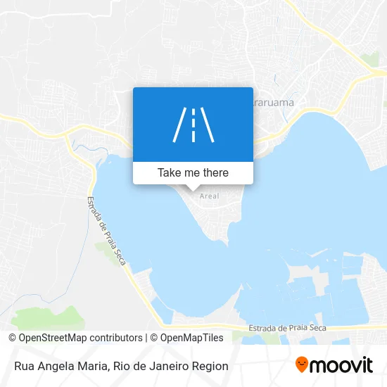 Rua Angela Maria map