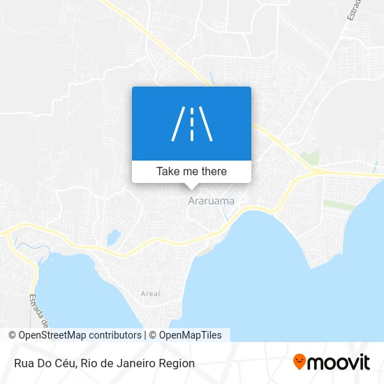 Rua Do Céu map