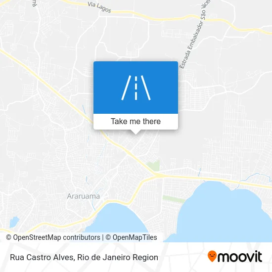 Rua Castro Alves map