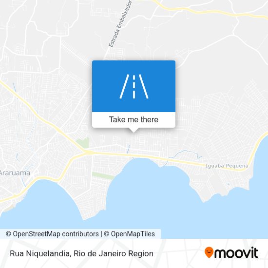 Rua Niquelandia map