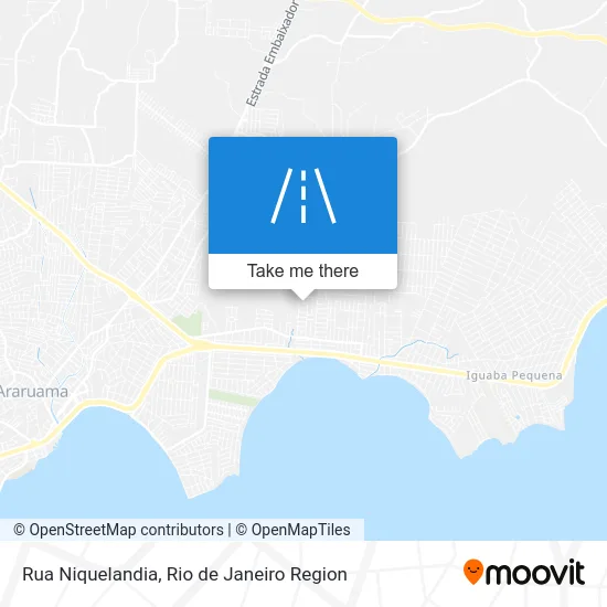 Rua Niquelandia map
