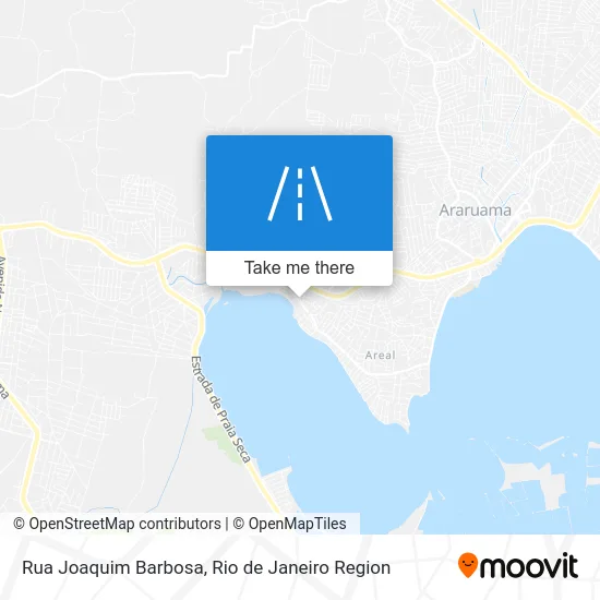 Rua Joaquim Barbosa map