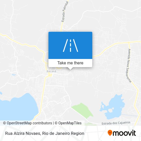 Rua Alzira Novaes map
