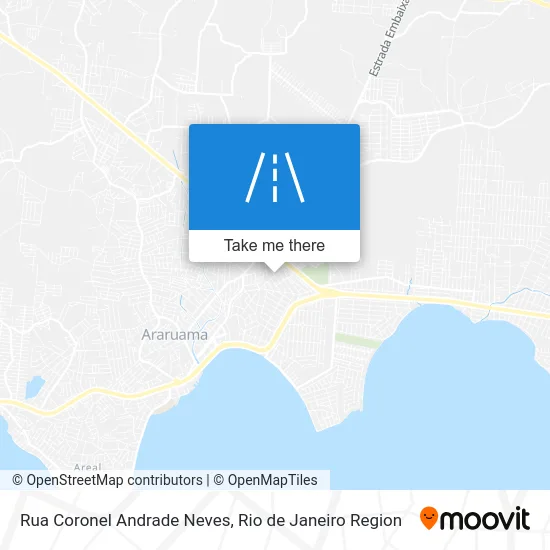 Rua Coronel Andrade Neves map