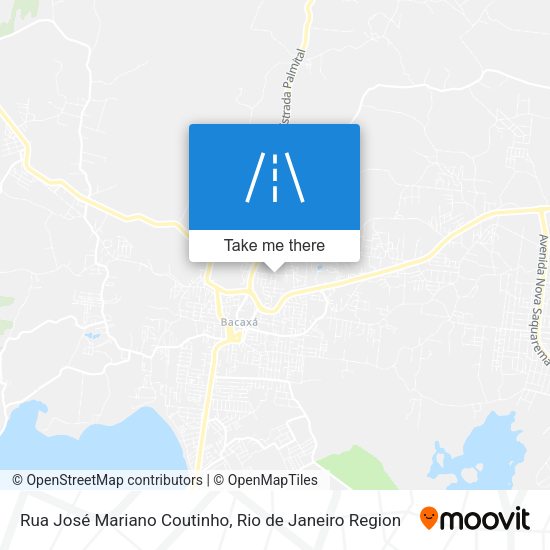 Rua José Mariano Coutinho map