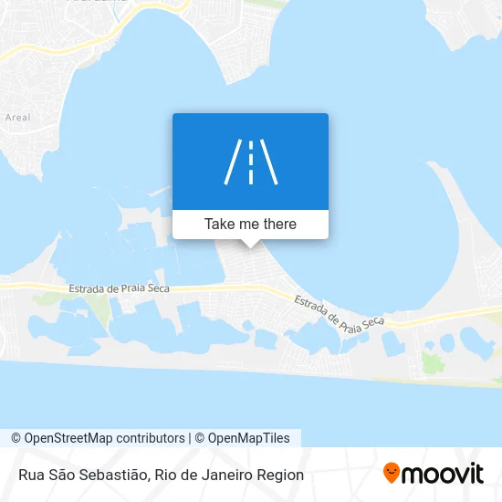 Rua São Sebastião map