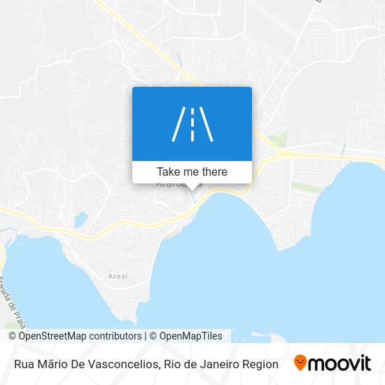 Rua Mãrio De Vasconcelios map