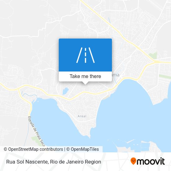 Rua Sol Nascente map