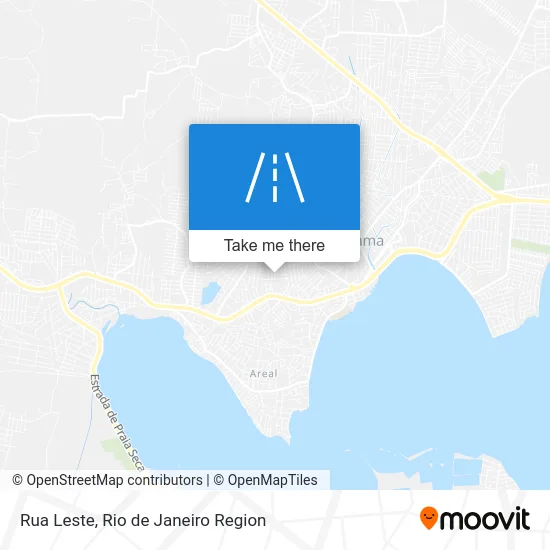 Rua Leste map
