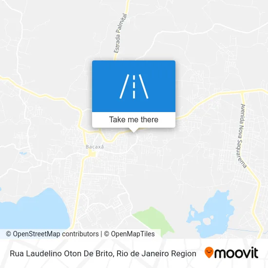 Rua Laudelino Oton De Brito map