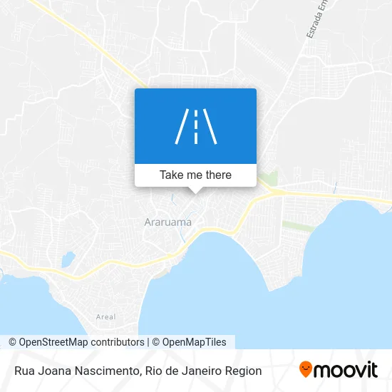 Rua Joana Nascimento map
