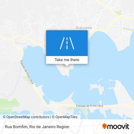 Rua Bomfim map