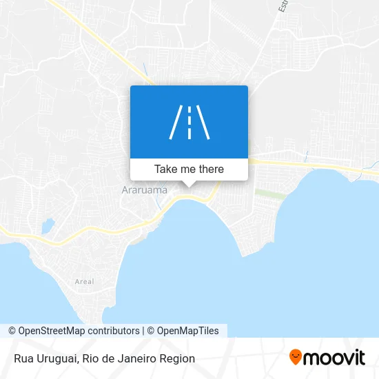 Rua Uruguai map