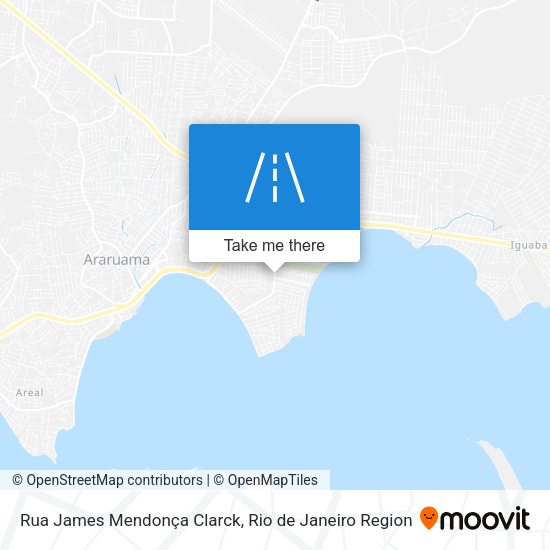 Rua James Mendonça Clarck map