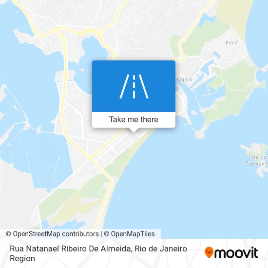 Rua Natanael Ribeiro De Almeida map