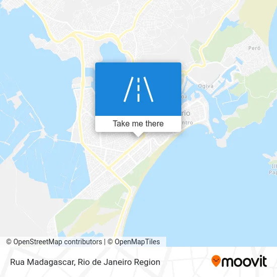 Rua Madagascar map