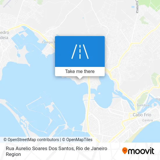 Rua Aurelio Soares Dos Santos map