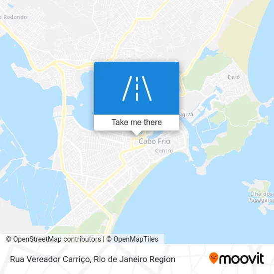 Rua Vereador Carriço map