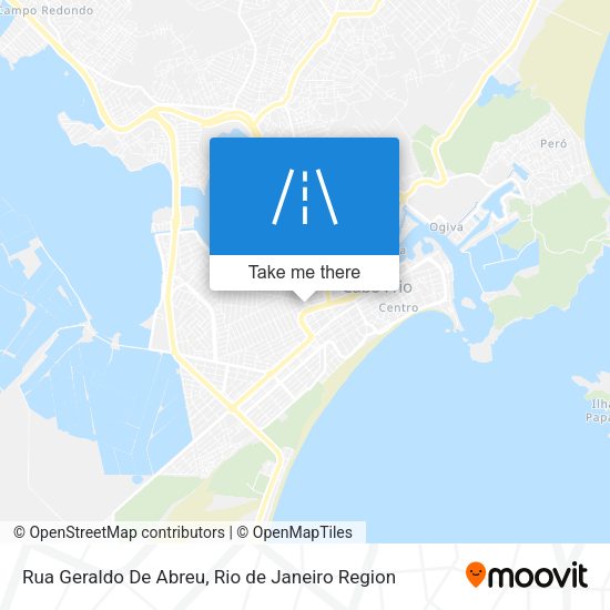Rua Geraldo De Abreu map
