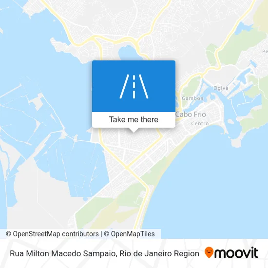 Rua Milton Macedo Sampaio map