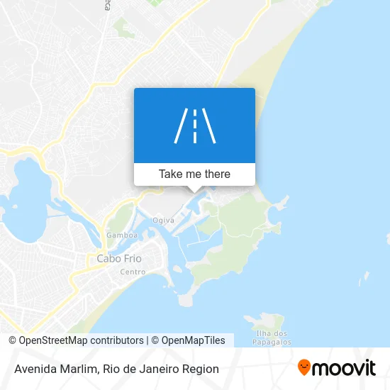 Avenida Marlim map