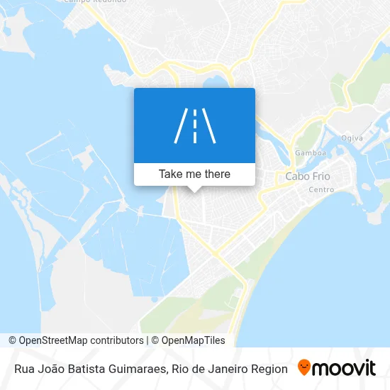 Rua João Batista Guimaraes map