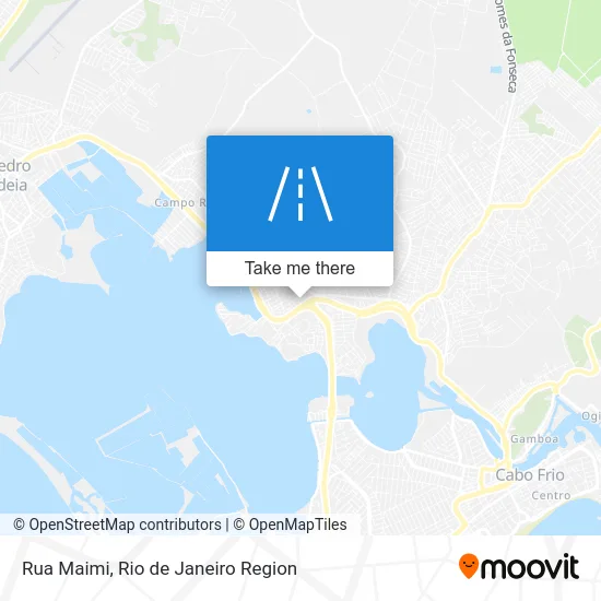 Rua Maimi map
