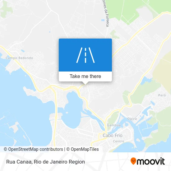 Rua Canaa map