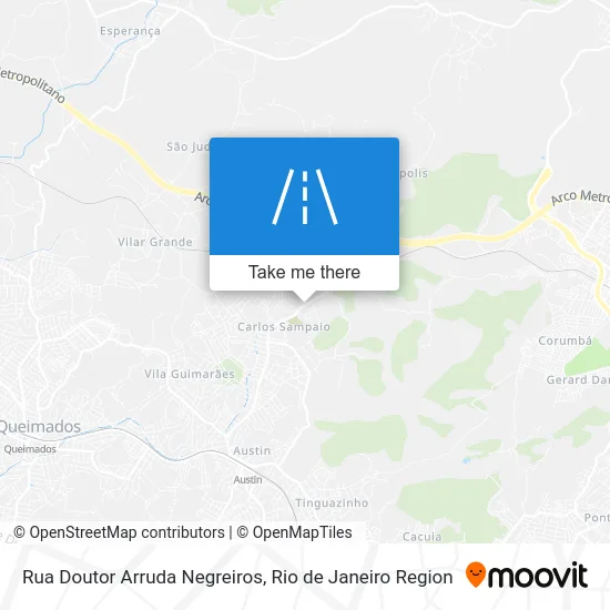 Rua Doutor Arruda Negreiros map