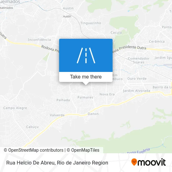 Rua Helcio De Abreu map
