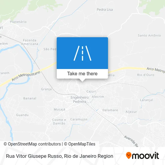 Rua Vitor Giusepe Russo map