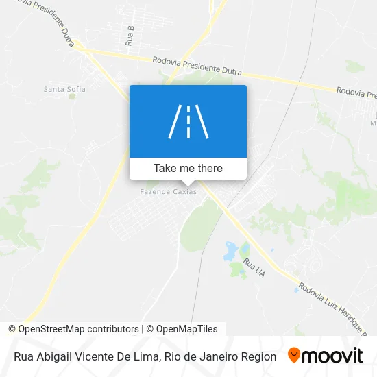 Rua Abigail Vicente De Lima map