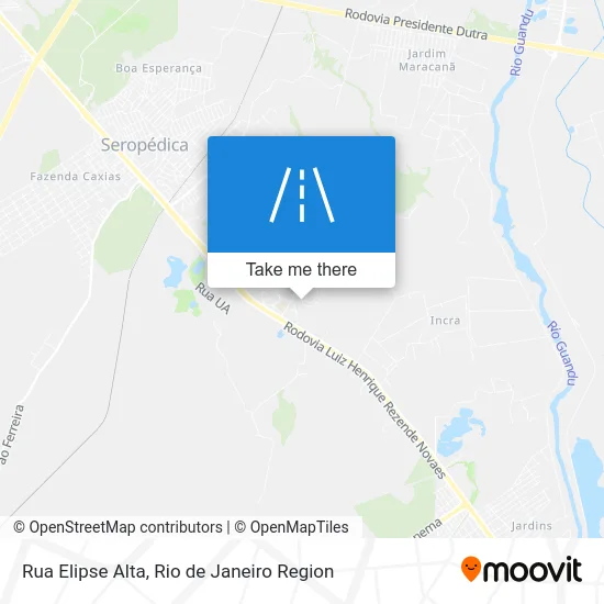 Rua Elipse Alta map
