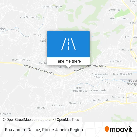 Rua Jardim Da Luz map