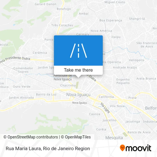 Rua Maria Laura map