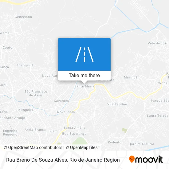Rua Breno De Souza Alves map