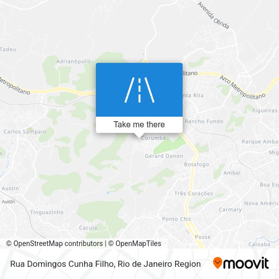 Rua Domingos Cunha Filho map