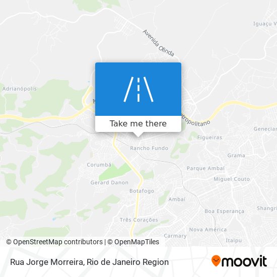 Rua Jorge Morreira map