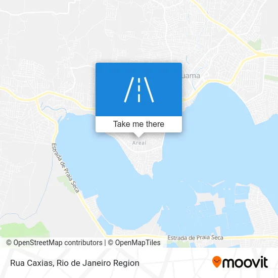 Rua Caxias map