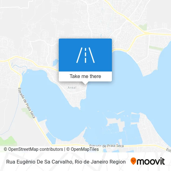 Rua Eugênio De Sa Carvalho map