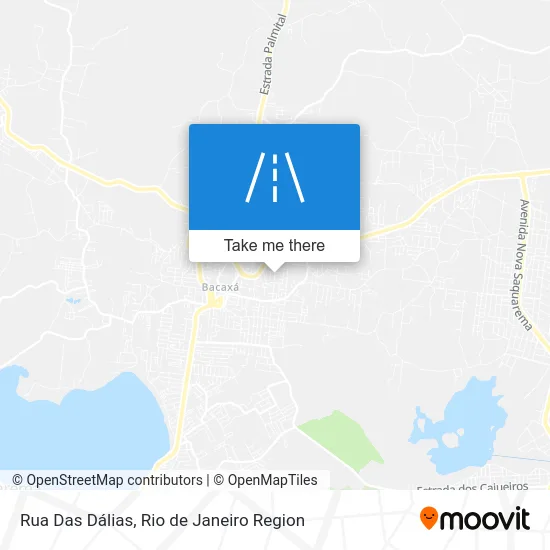 Rua Das Dálias map
