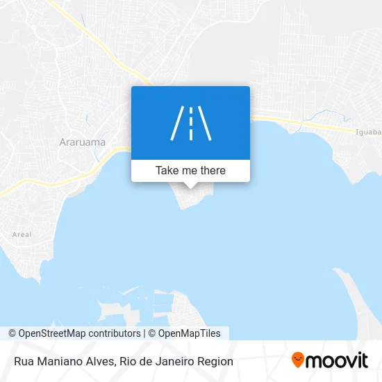 Rua Maniano Alves map