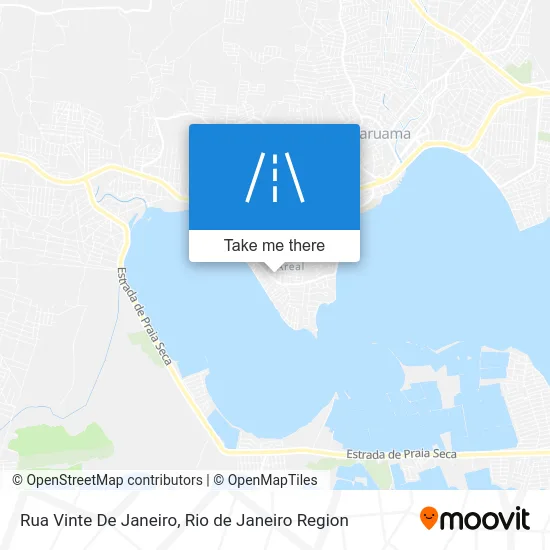 Rua Vinte De Janeiro map