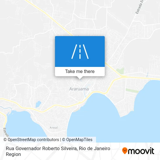 Rua Governador Roberto Silveira map
