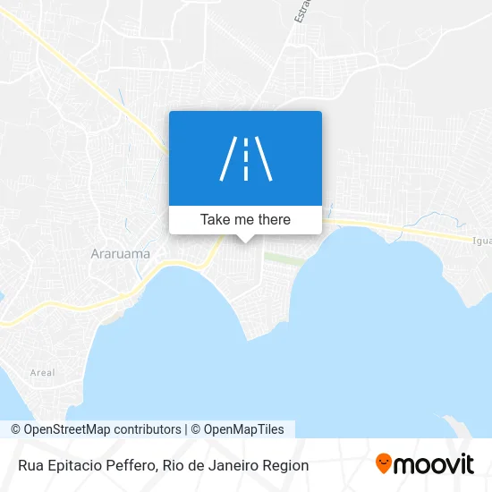 Rua Epitacio Peffero map