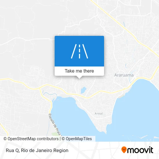Rua Q map