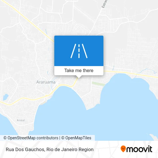Rua Dos Gauchos map