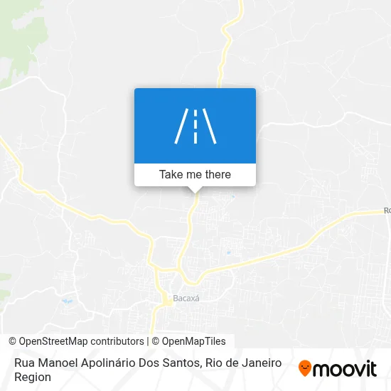 Rua Manoel Apolinário Dos Santos map