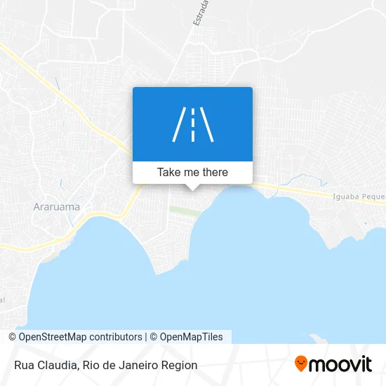Rua Claudia map